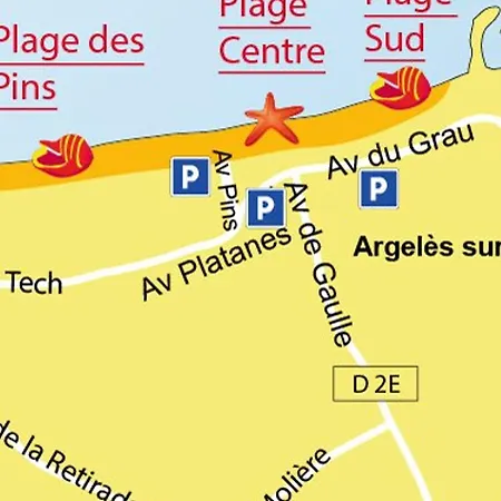 Dom wakacyjny Pavillon Familial 2 Ch Avec Terrasse Ensoleillee, A 10min De La - Fr-1-732-59 Argelès-sur-Mer